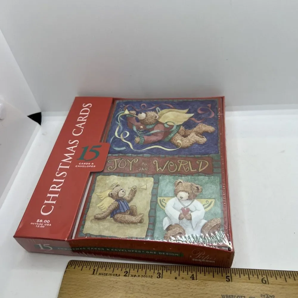 New Christmas Cards Happy Holidays Joy To The World 15 Cards And Envelopes‎